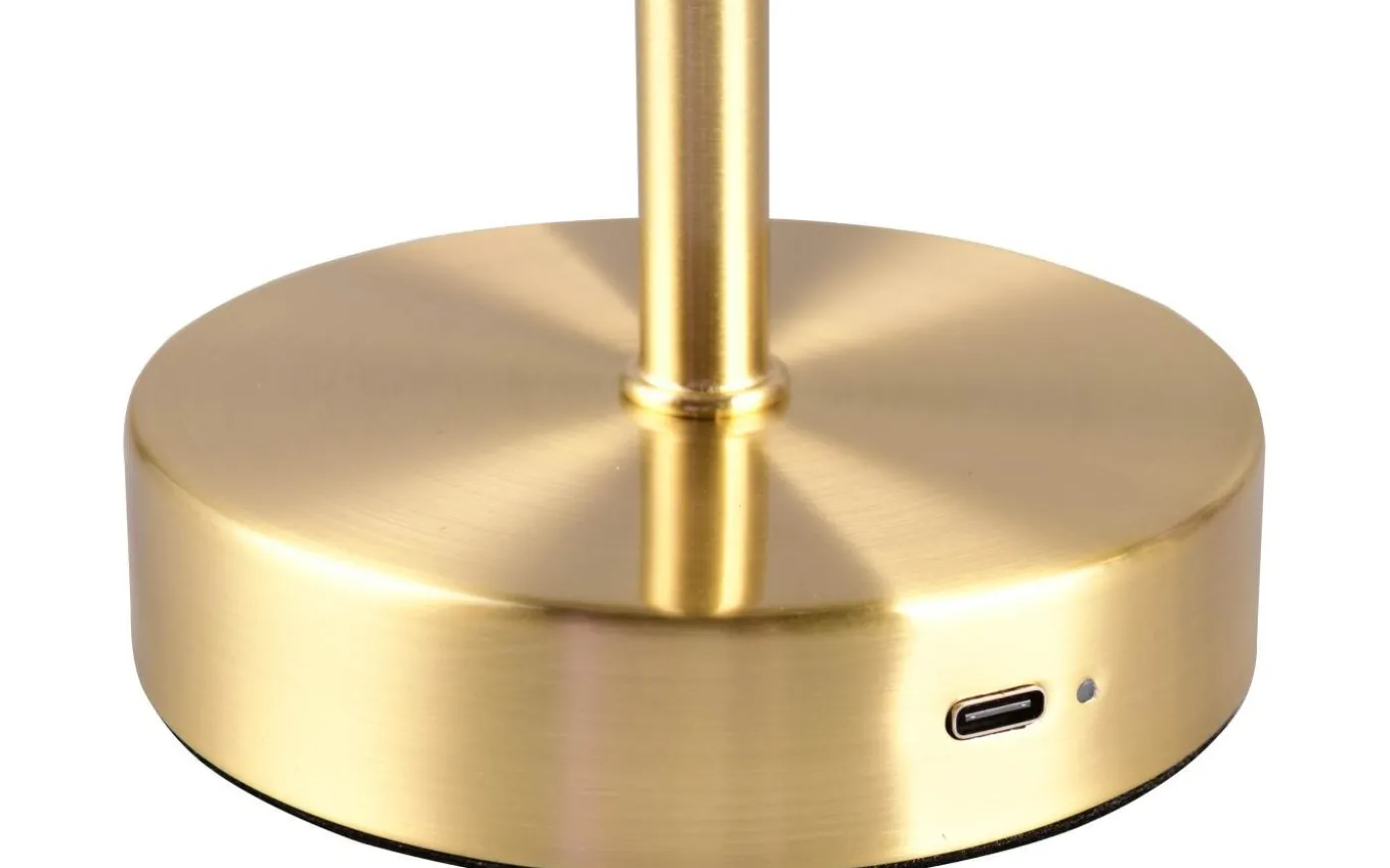 Jeff Bordslampa LED matt mässing uppladdningsbar