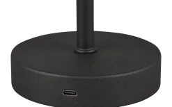 Jeff Bordslampa LED mattsvart uppladdningsbar