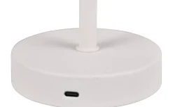 Jeff Bordslampa LED mattvit uppladdningsbar