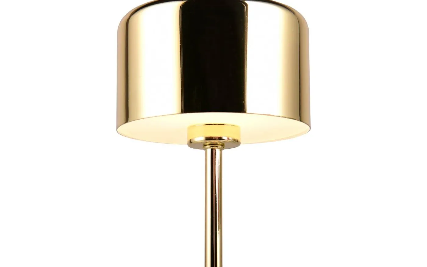 Jeff Bordslampa LED polerad mässing, uppladdningsbar