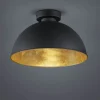 Jimmy Plafond E27 svart/guld