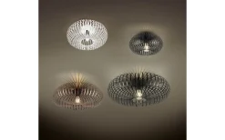 Johann Plafond 50cm E27 mattsvart