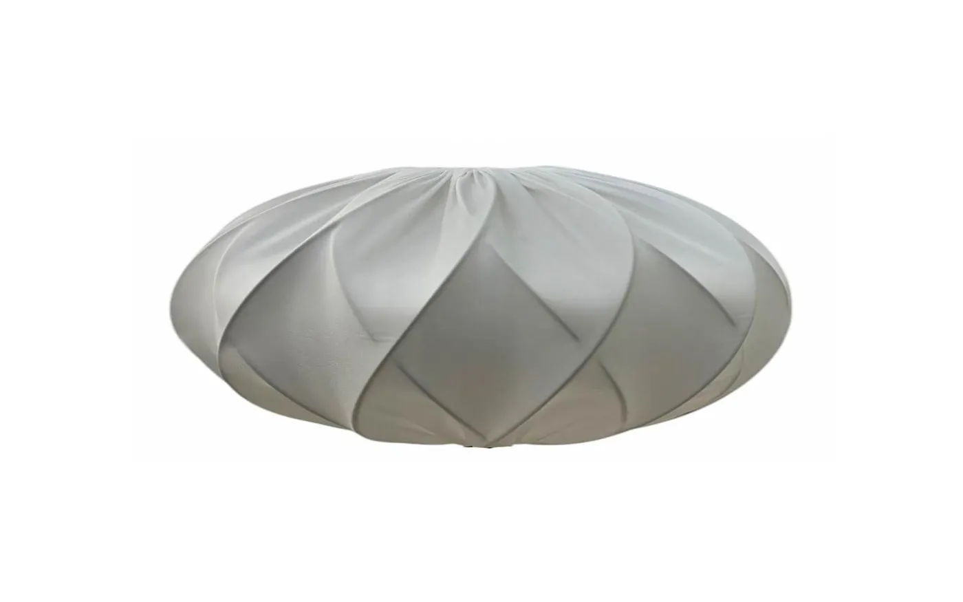 Joy Elipse Takskärm Ø65cm Vit