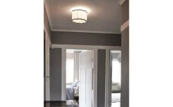 Judy Plafond 35cm Natur/Svart