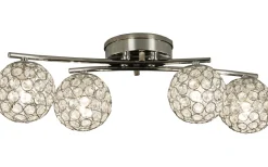 Julietta Plafond 50cm Krom IP44