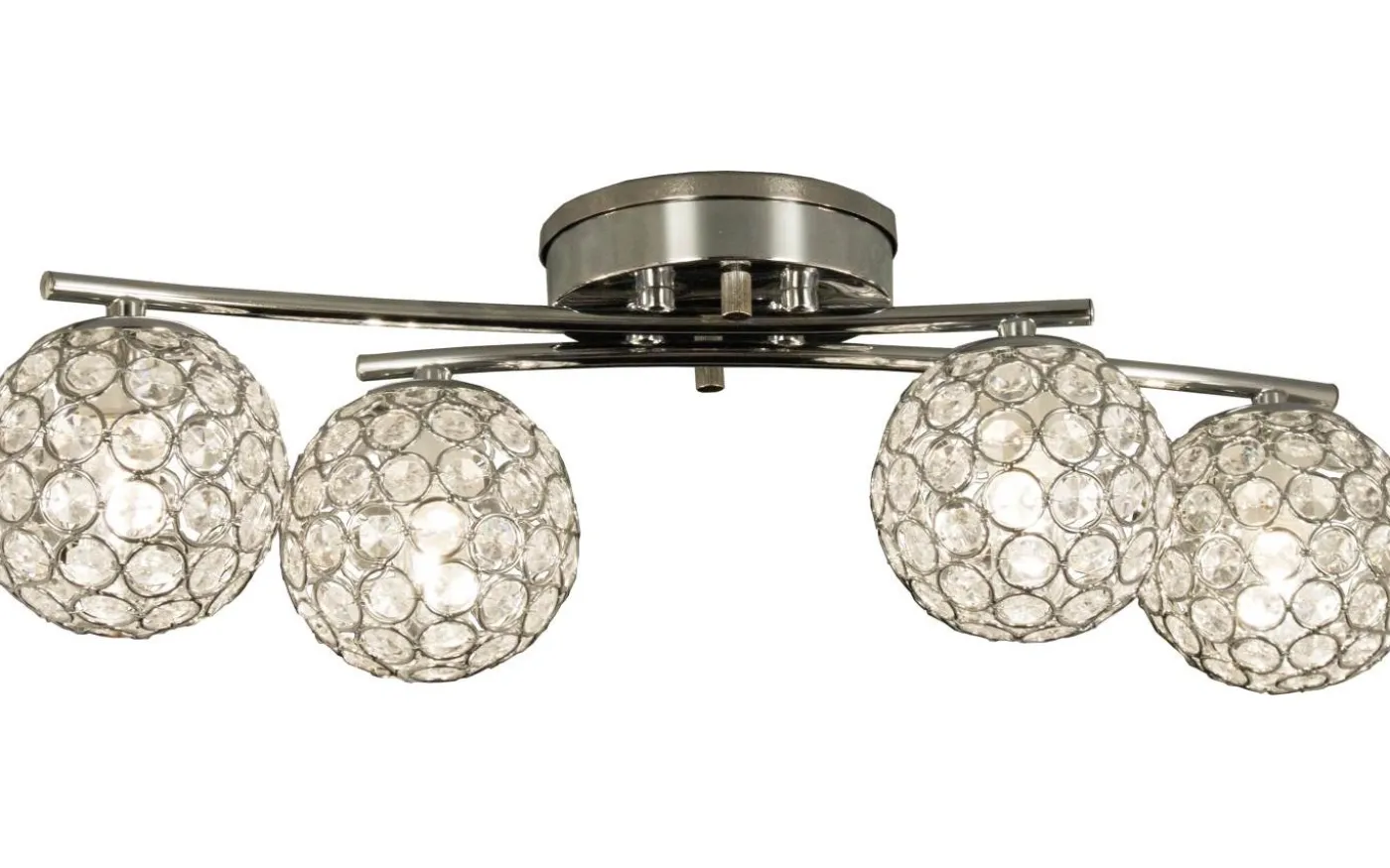 Julietta Plafond 50cm Krom IP44