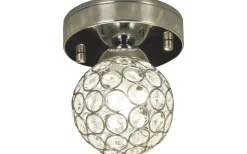 Julietta Plafond 12cm Krom IP44