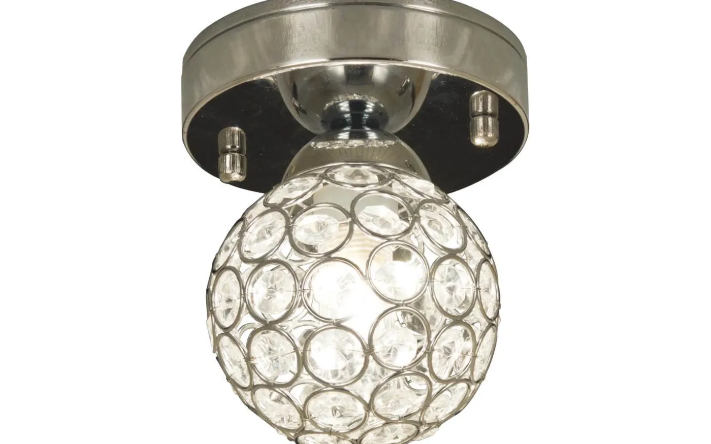 Julietta Plafond 12cm Krom IP44