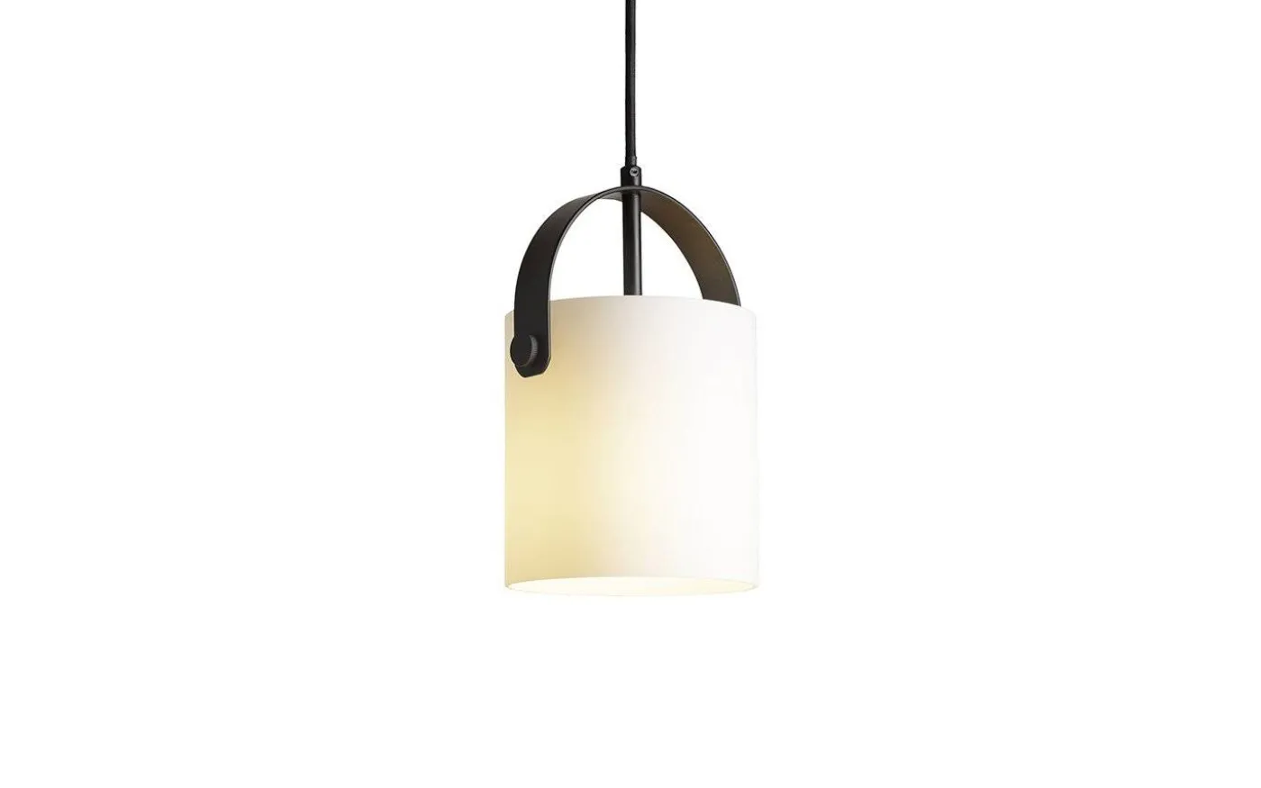 Julietta Short Fönsterlampa 15cm Opalglas/Svart