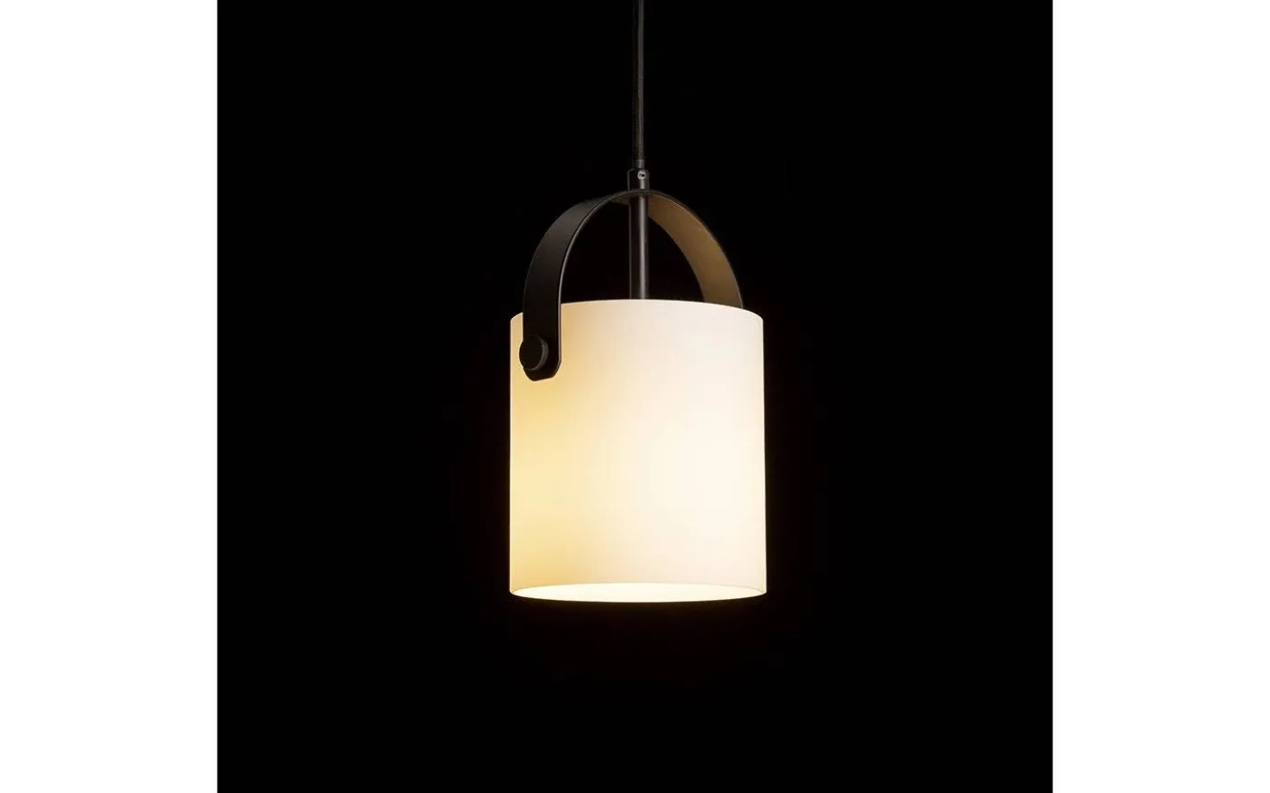 Julietta Short Fönsterlampa 15cm Opalglas/Svart