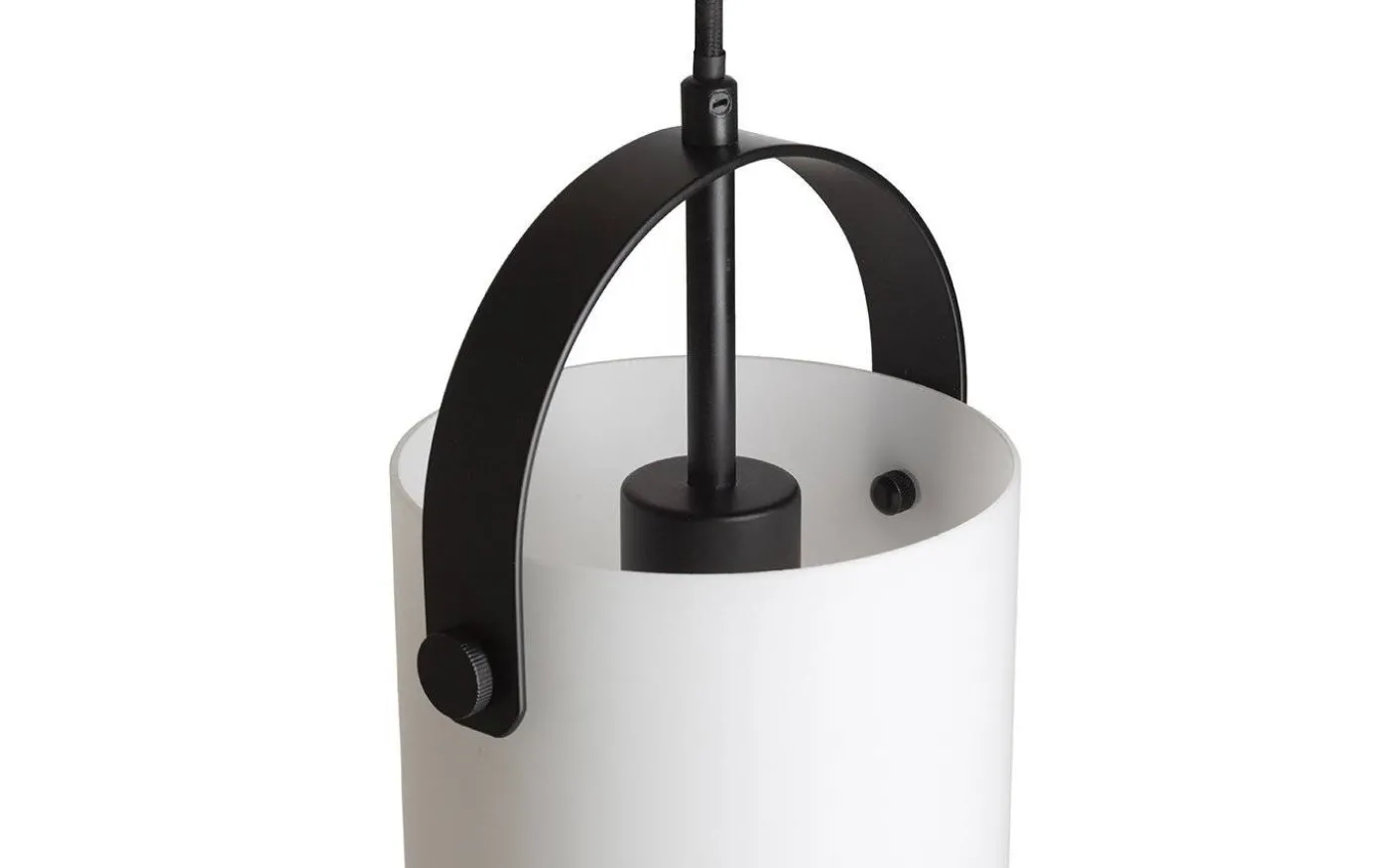 Julietta Short Fönsterlampa 15cm Opalglas/Svart