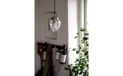 Juni Fönsterlampa 11cm Antikstål/Klar