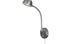 Juno Vägglampa LED 5W 3000K Stål