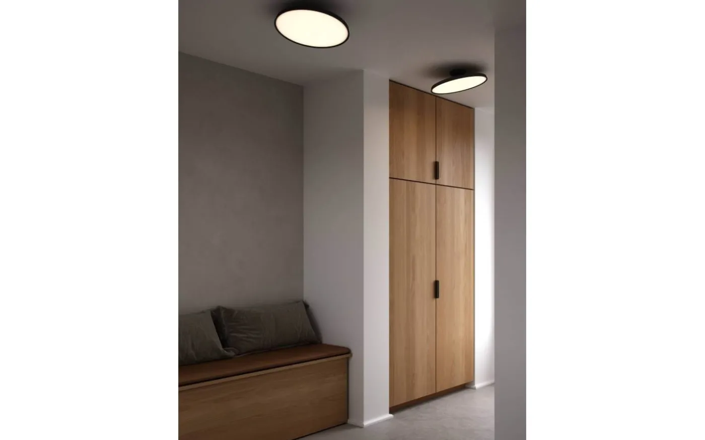 Kaito 2 Pro Plafond 39cm LED 3000K 24W Svart