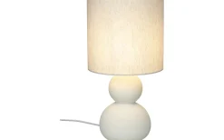Kalamata Bordslampa 42cm Naturvit
