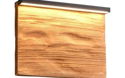 Kalea Vägglampa LED 20cm trä