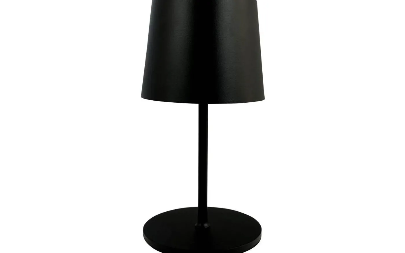 Karl Uppladdningsbar Bordslampa 37cm LED 3000K 2W Svart IP44