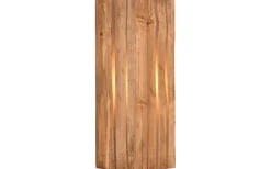 Karuni Vägglampa E14 matt svart/trä