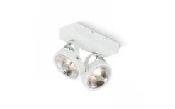 Kelly II Takspotlight Vit LED 2x12W 3000K