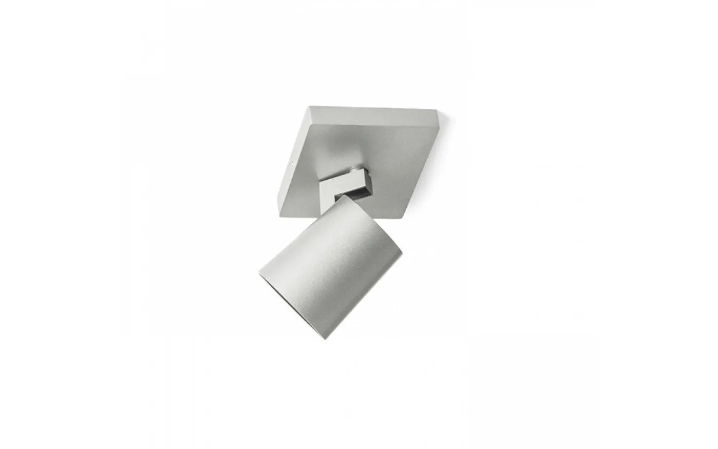 Kenny I Takspotlight 11cm Aluminium/Svart