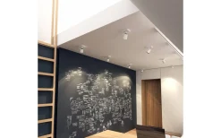 Kenny I Takspotlight 11cm Vit/Svart