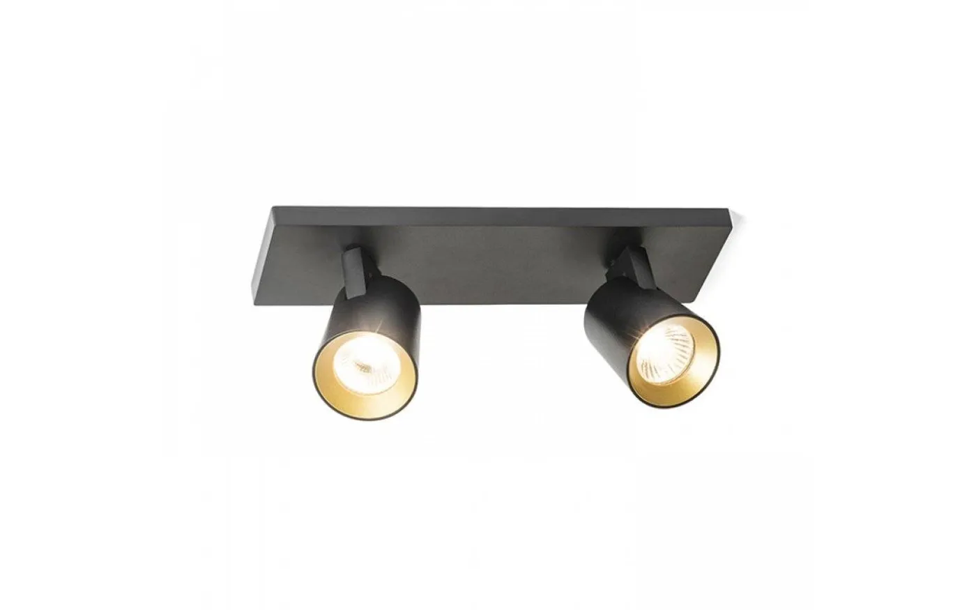 Kenny II Takspotlight 31cm Svart/Guld