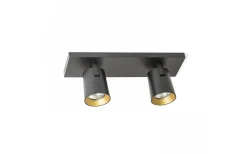 Kenny II Takspotlight 31cm Svart/Guld