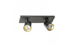 Kenny II Takspotlight 31cm Svart/Guld