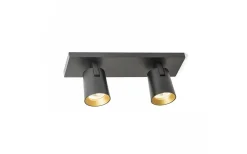 Kenny II Takspotlight 31cm Svart/Guld