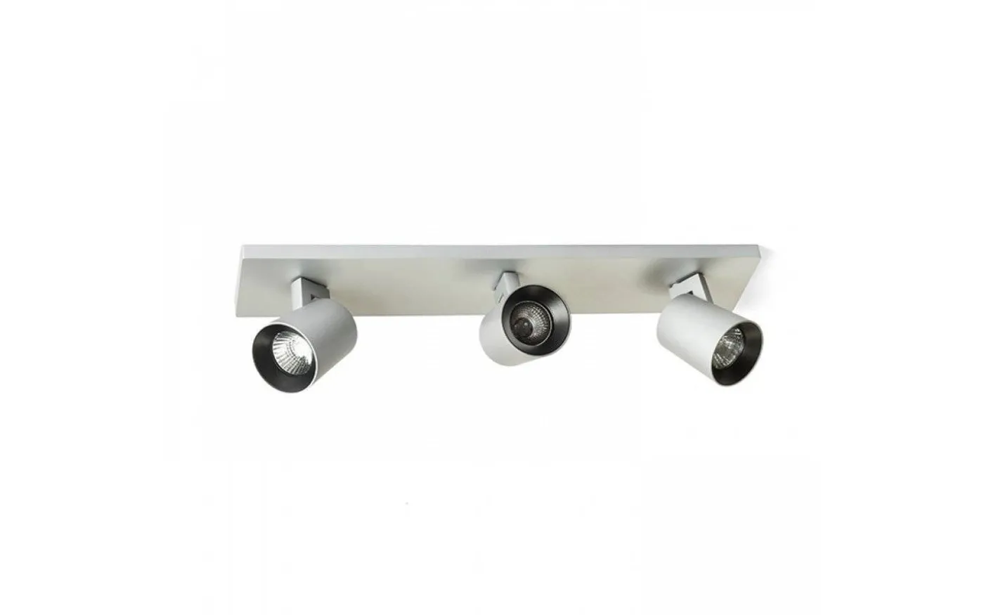 Kenny III Takspotlight 48cm Aluminium/Svart