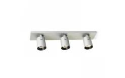 Kenny III Takspotlight 48cm Aluminium/Svart