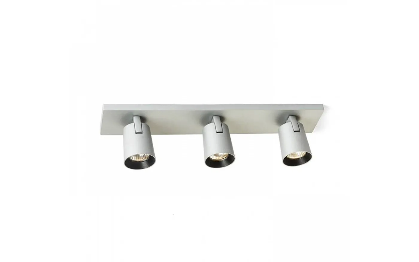 Kenny III Takspotlight 48cm Aluminium/Svart