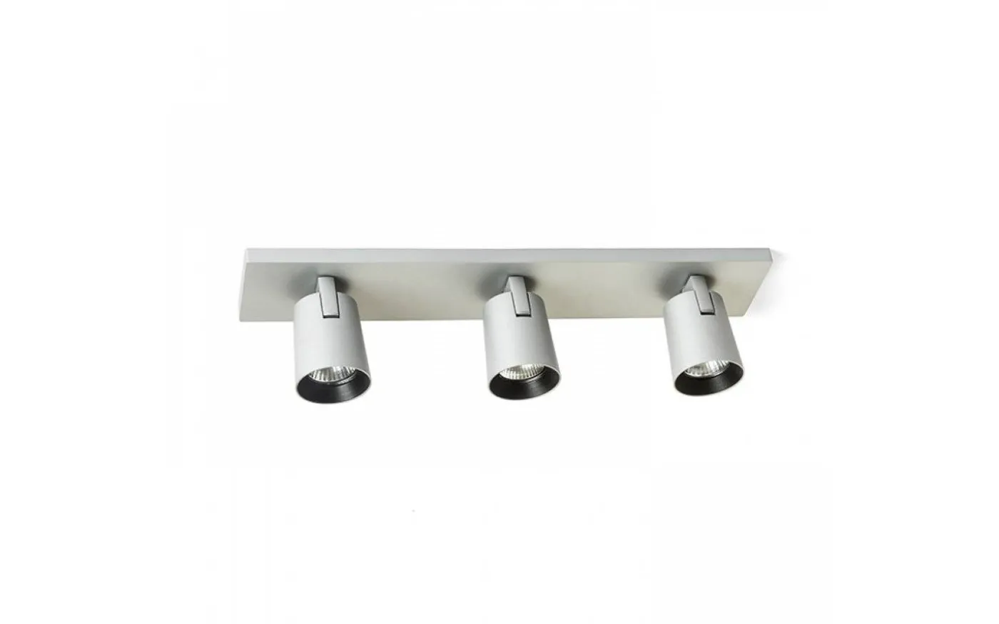 Kenny III Takspotlight 48cm Aluminium/Svart