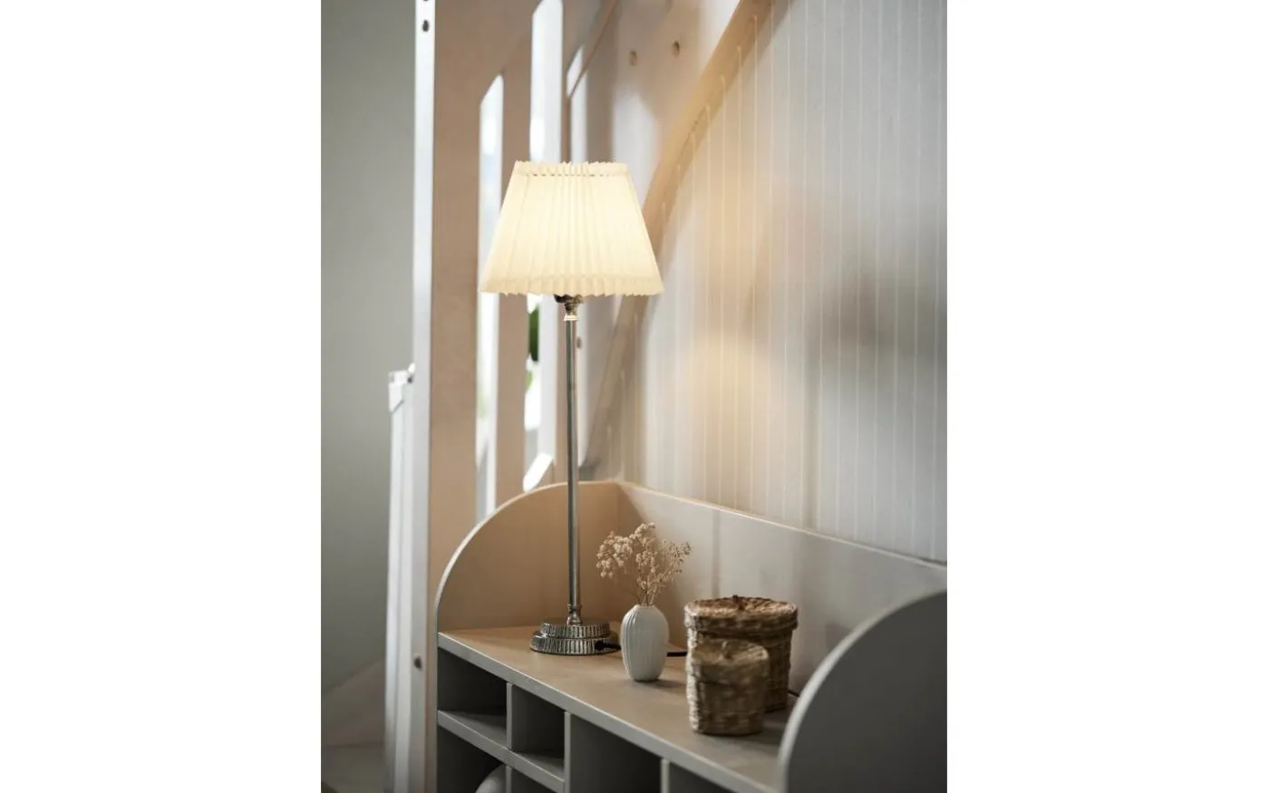 Kent Lampfot 46cm Krom