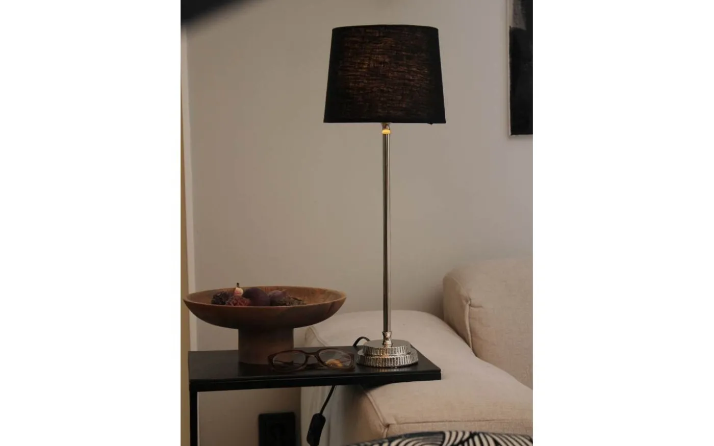 Kent Lampfot 46cm Krom