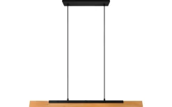 Kerala Takpendel LED matt svart/trä