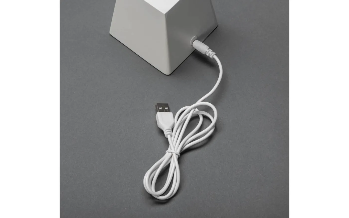 Klapp Batteridriven Bordslampa LED 19,5cm Vit