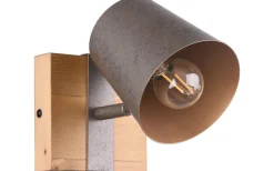 Klock Spotlight E14 antik stål