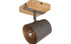 Klock Spotlight E14 antik stål