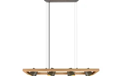 Klockpendel 4-delad E14 antik stål