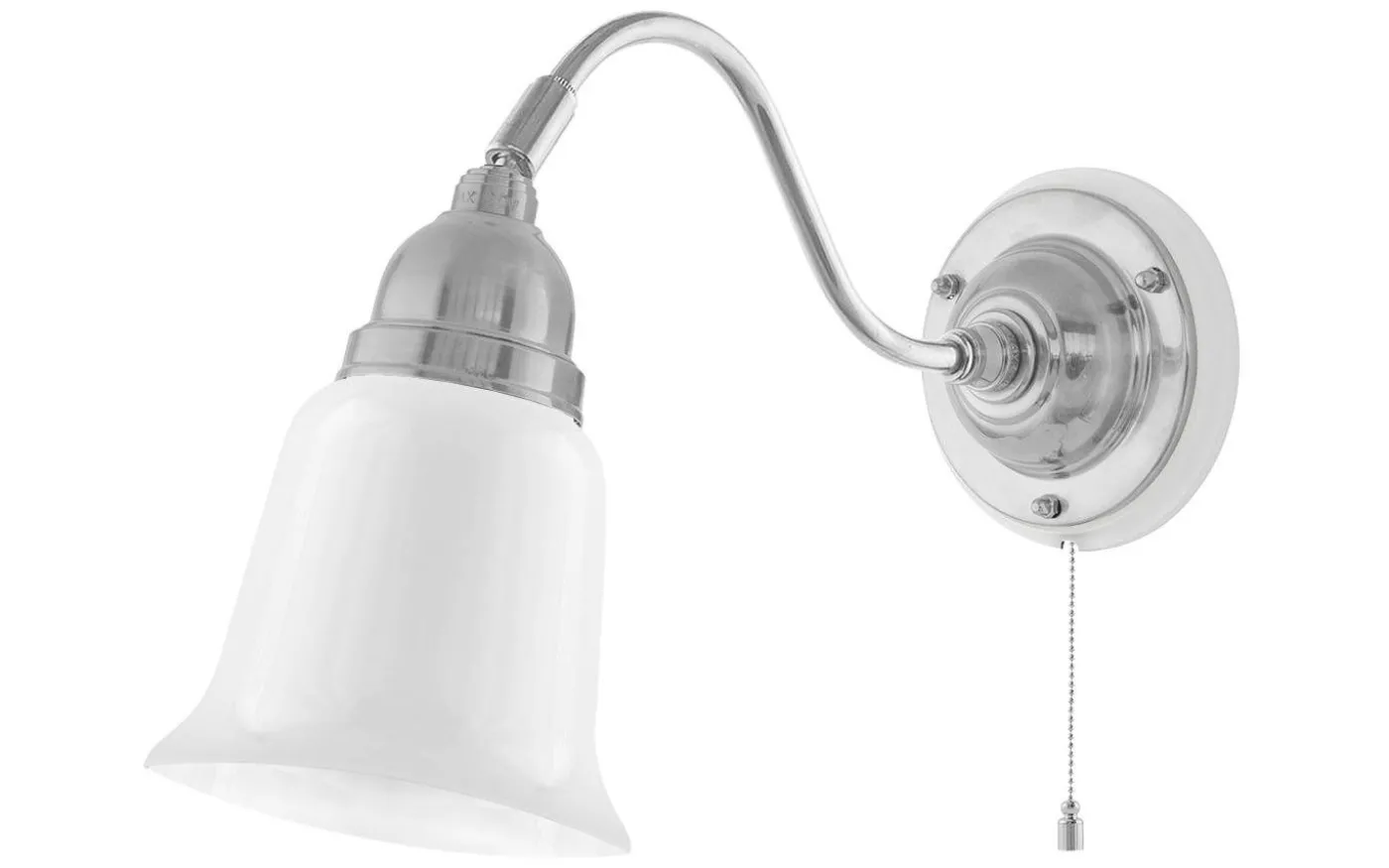 Klockskärm 60/130 - Vitt överfångsglas