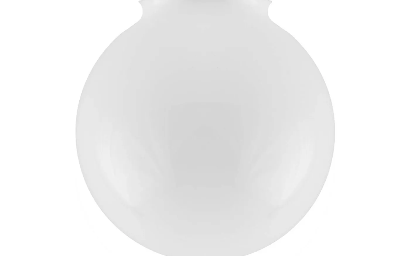 Klotskärm 80/150 - Vitt överfångsglas