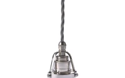 Kloupphäng U16 Grå kabel, Nickel