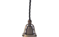 Kloupphäng U16 Svart kabel, Antik