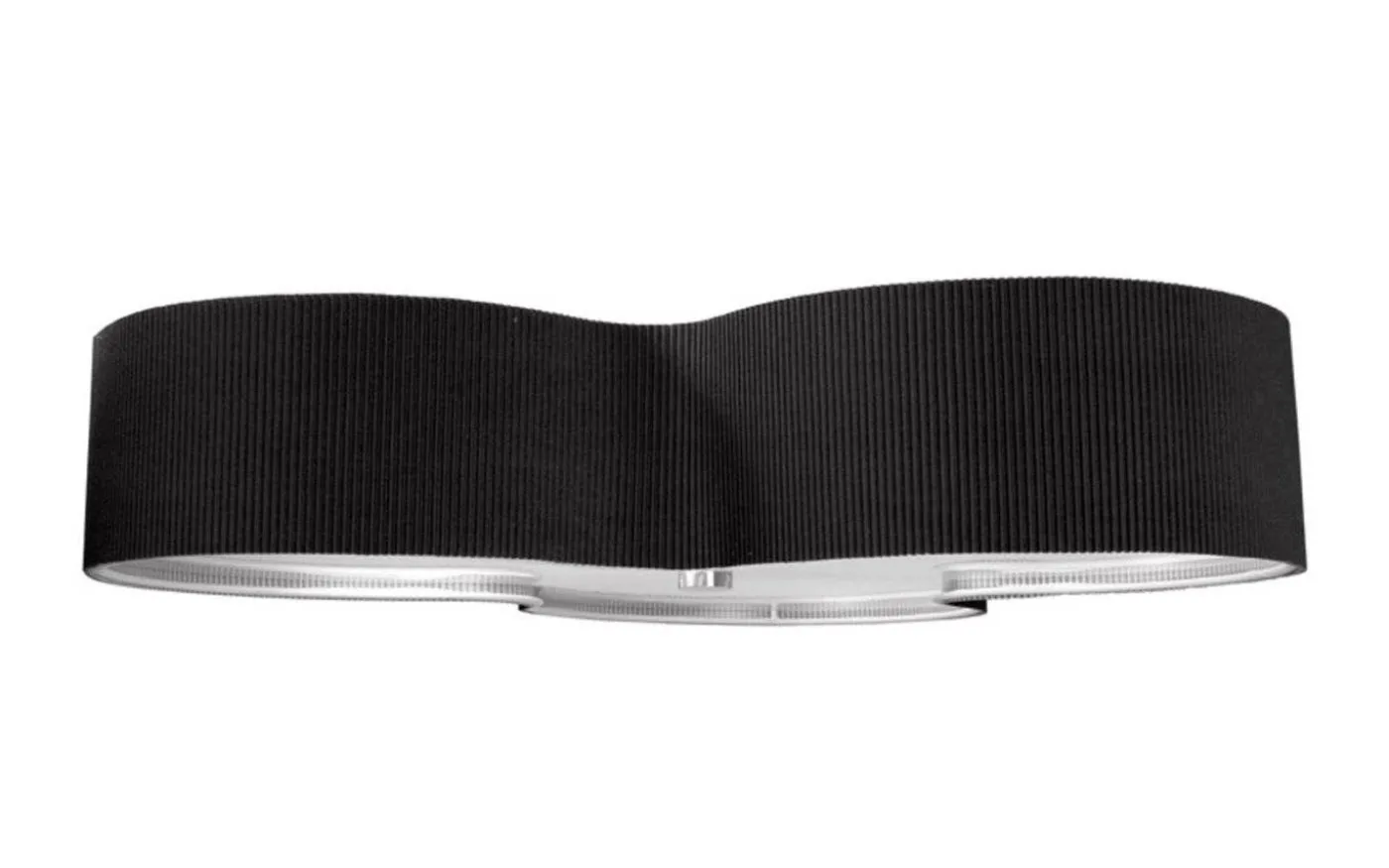 Kolme Takplafond 50cm Textil Svart