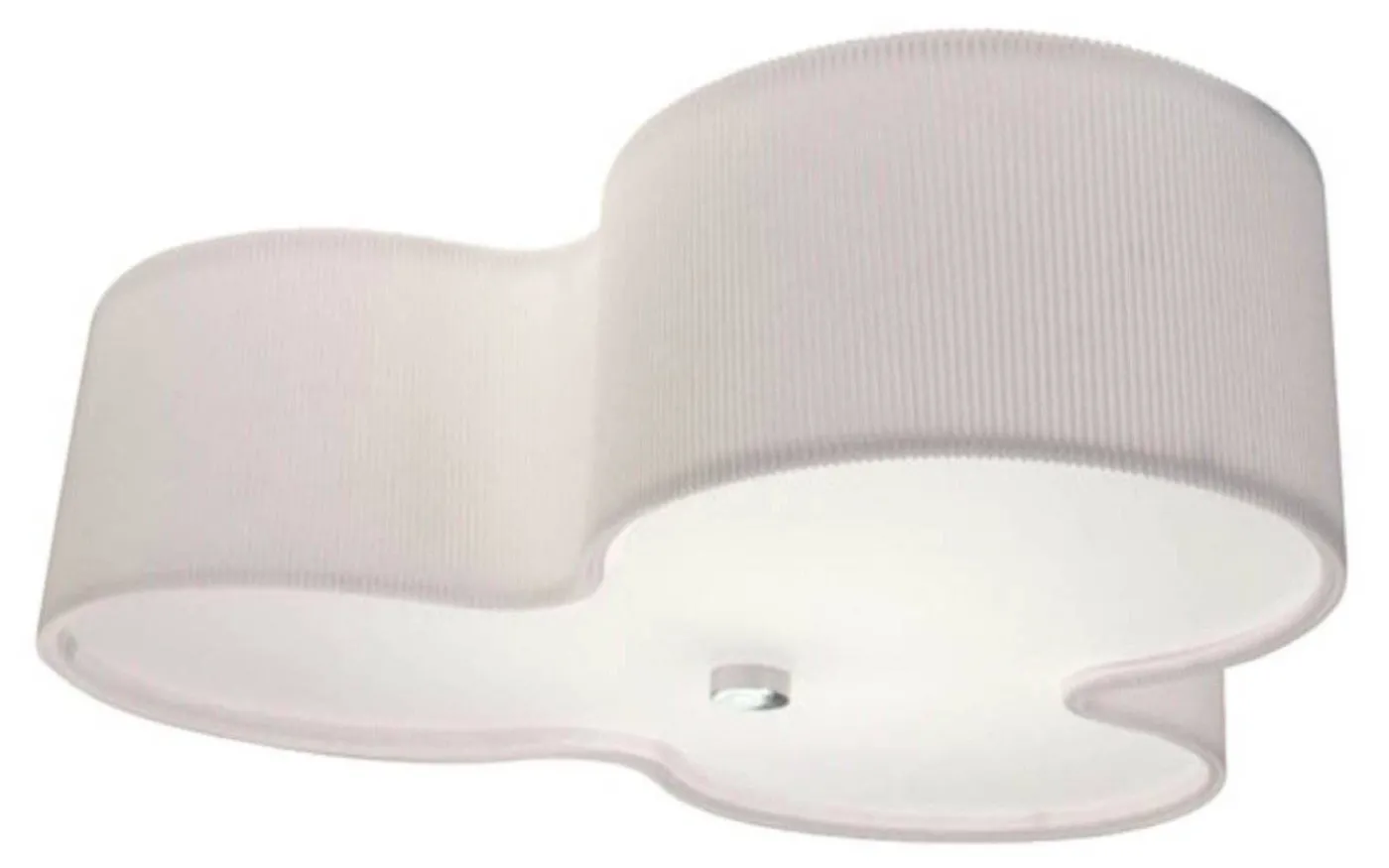 Kolme Takplafond 70cm Textil Vit