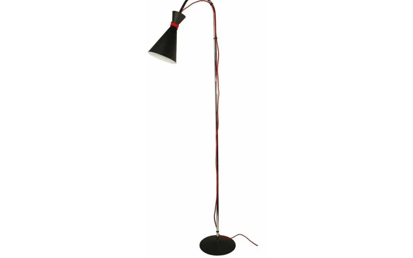Kon Golvlampa 165cm Svart/krom