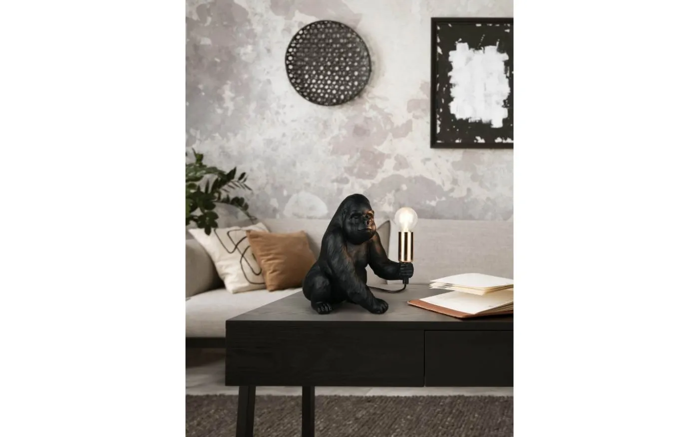 Kong Bordslampa E14 svart