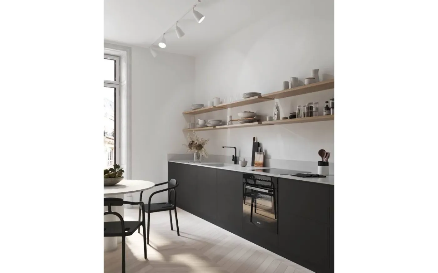 Koniekel 1-Fas Spotlight Link GU10 2-i-1 Vit