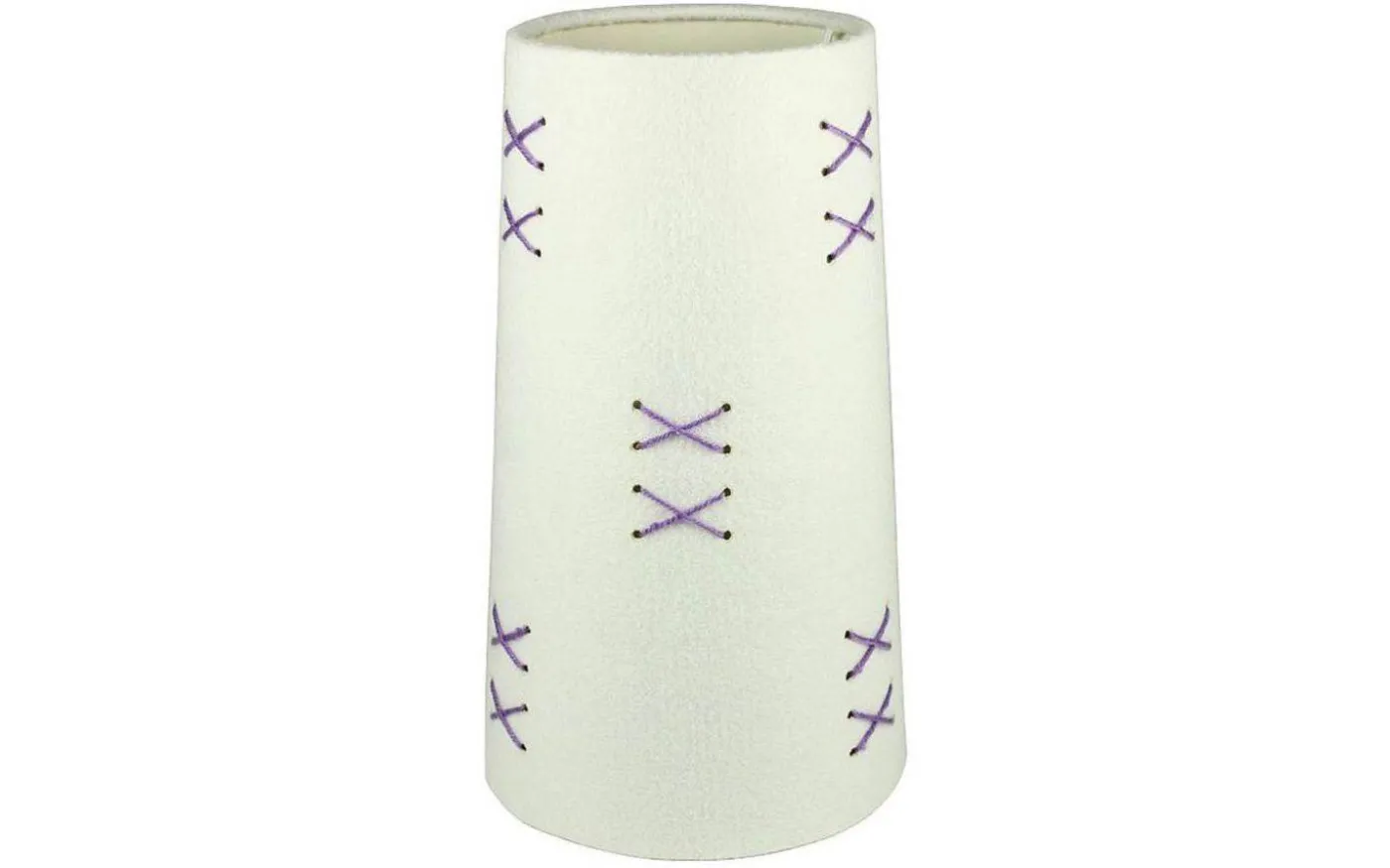 Kors Lampskärm Ø16cm Vit/Lila